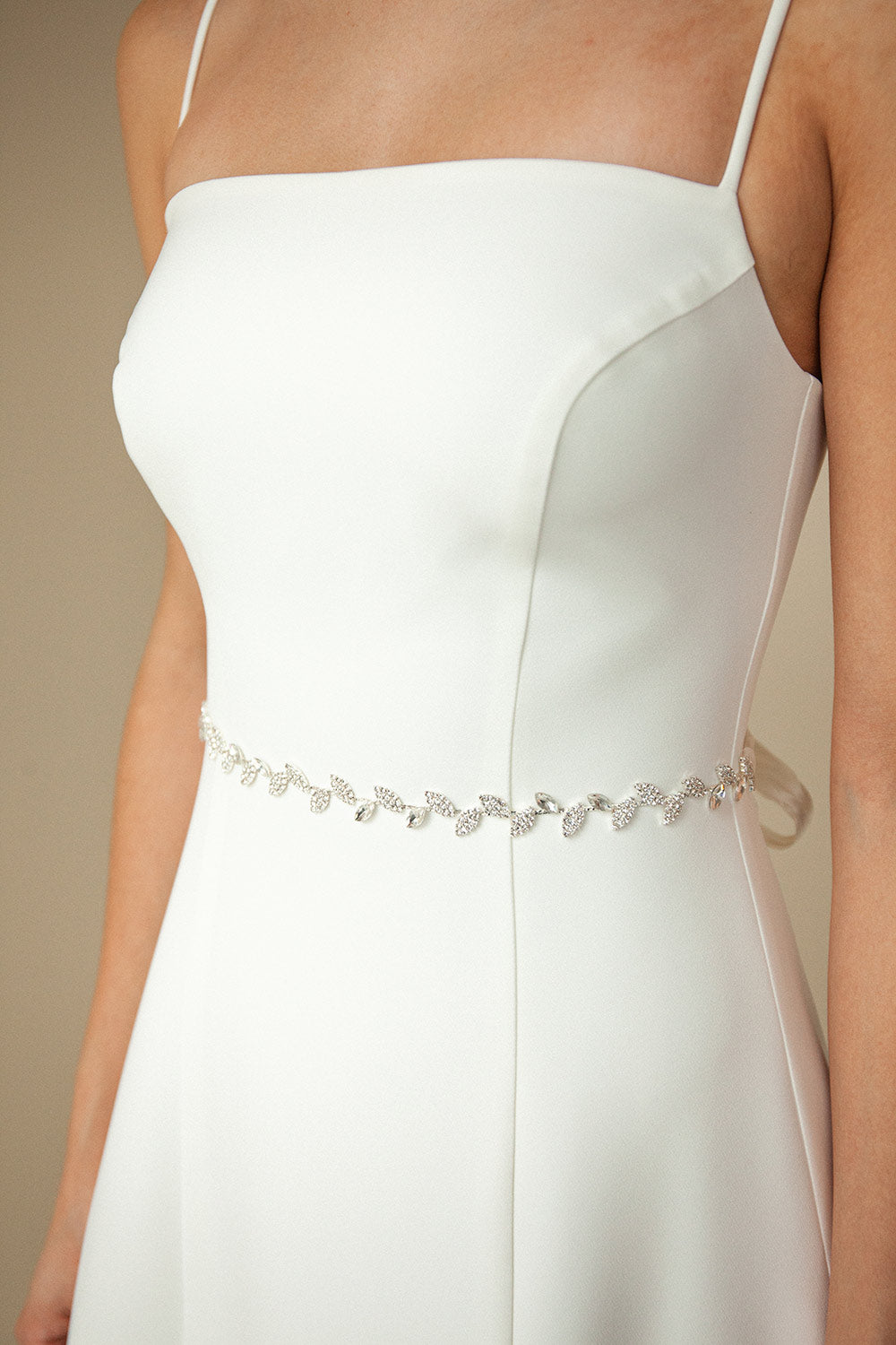 Koreck Silver Crystal Belt | Boudoir 1861 model