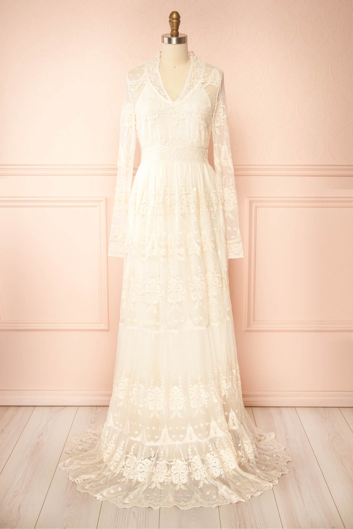 cream lace dress with sleeves Laddia Holiday & Resort Zara ZW Collection Long Colour:RUBY RED Combining style AND comfort