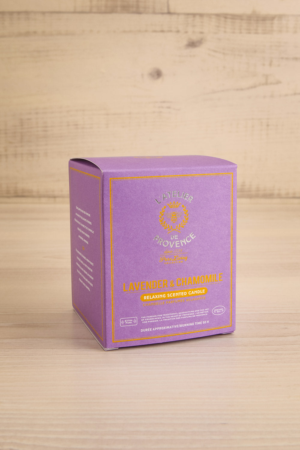 Lavender and Chamomile Candle by L'Atelier de Provence | Maison garçonne big box