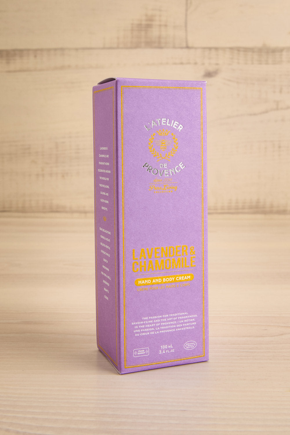 Lavande & Camomille | Creme Pour Mains et Corps box
