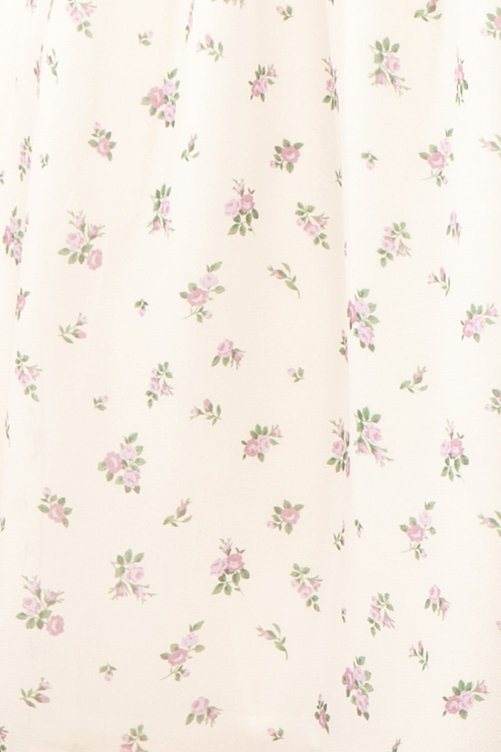 Lavinia Short Ivory Floral Dress | Boutique 1861 fabric