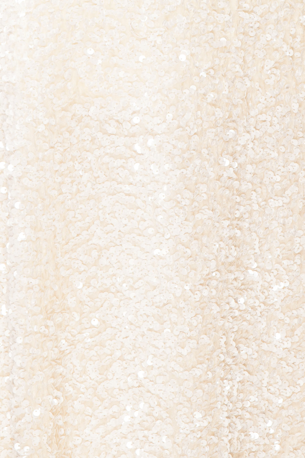 Lhodia Ivory Sequin Maxi Dress w/ Slit | Boudoir 1861 fabric