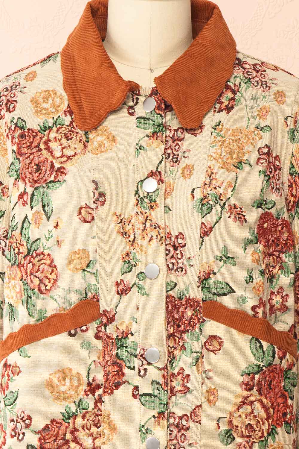 Lismore Floral Jacquard Jacket | Boutique 1861 front