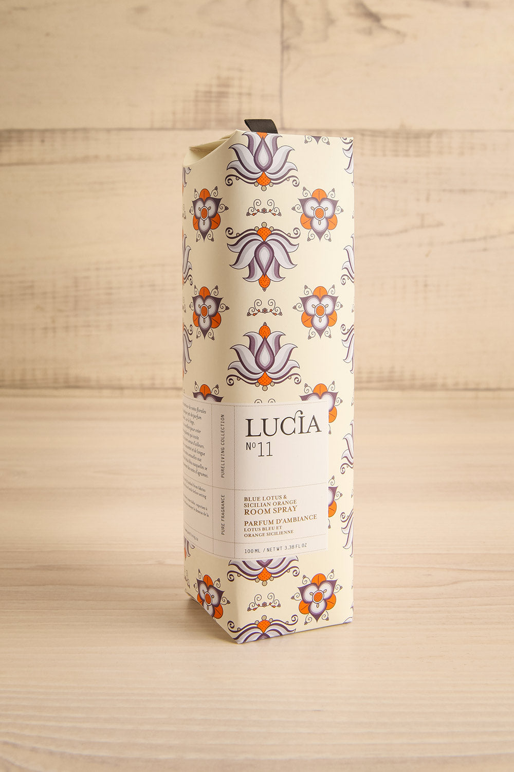 Blue Lotus and Sicilian Orange Room Spray by Lucia | Maison garçonne box