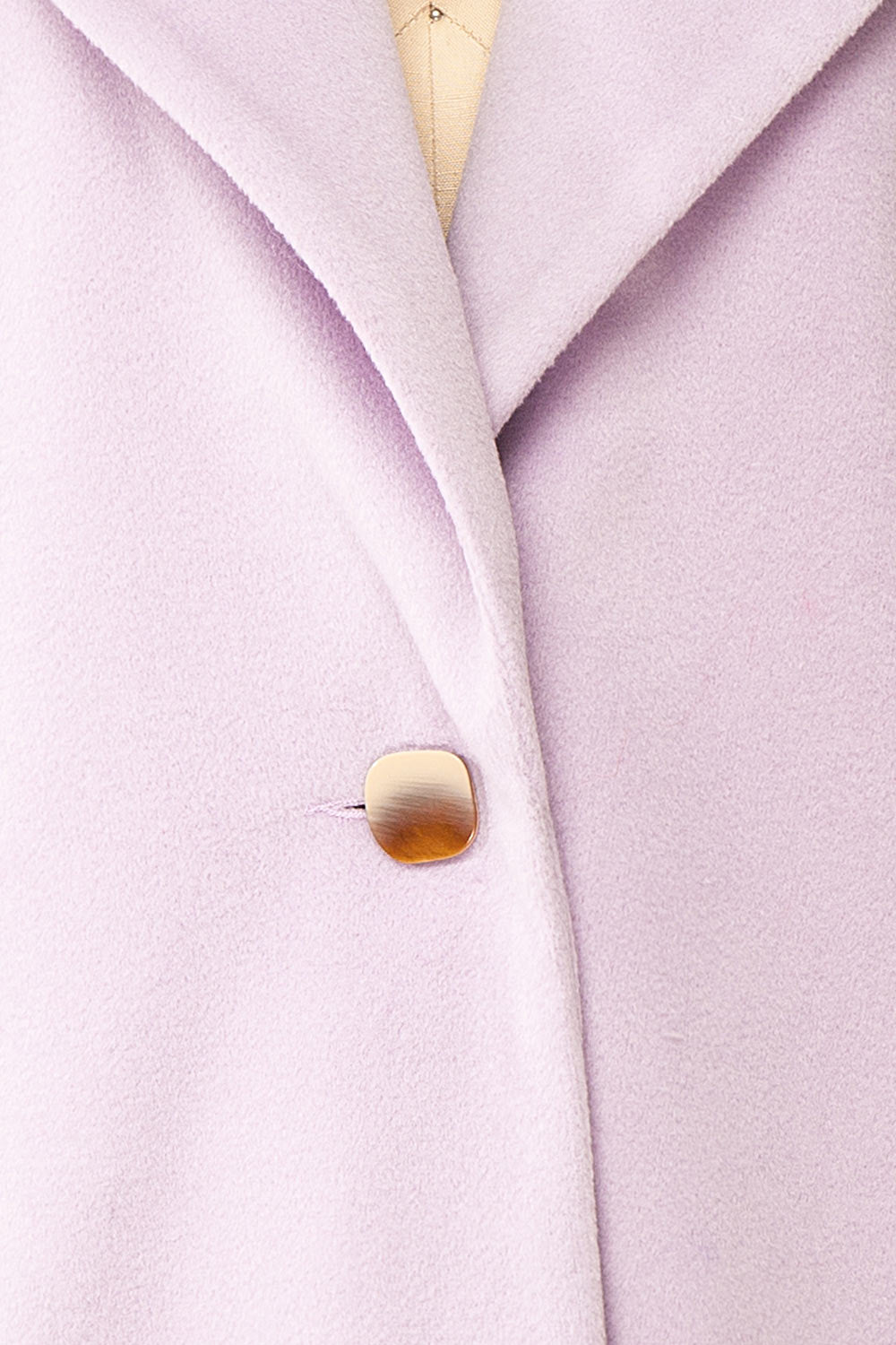 Louanne Lilac Felt Coat | Boutique 1861 fabric