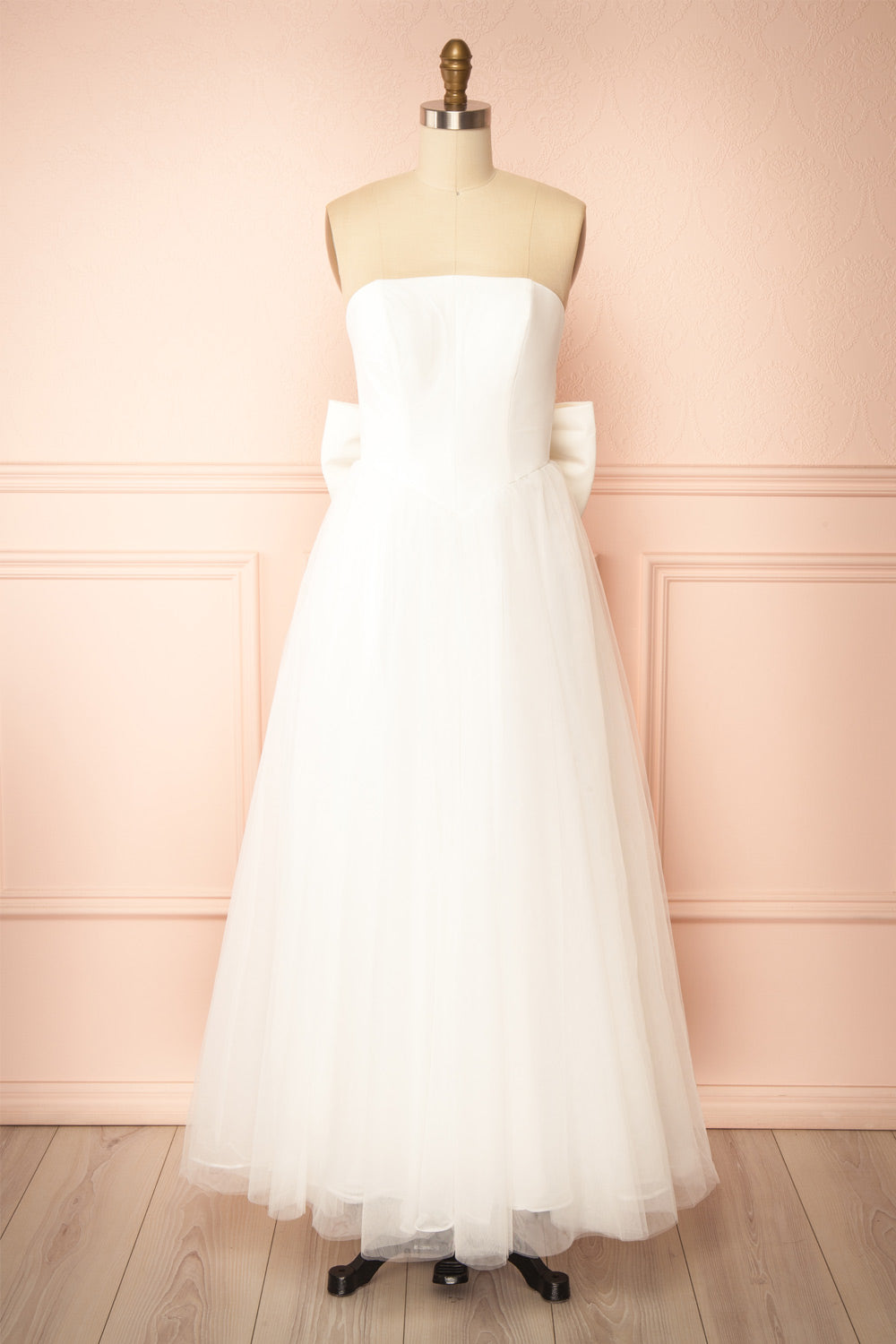 Louvienne | Maxi Strapless A-Line Bridal Dress