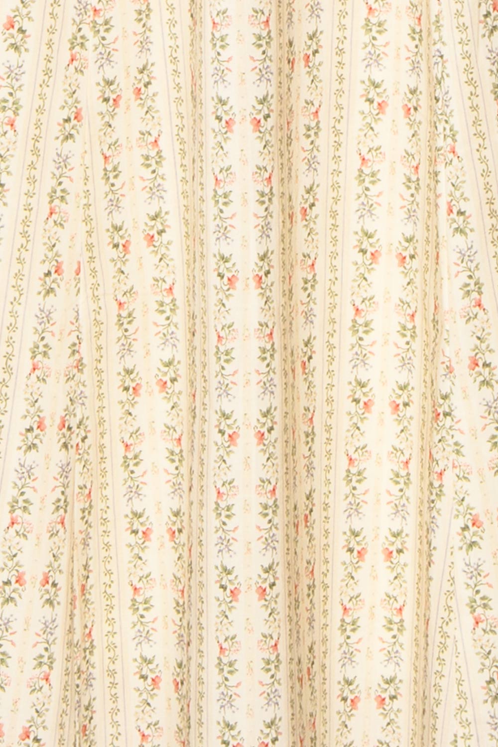 Lyrael Midi Dress w/ Vintage Floral Pattern | Boutique 1861 fabric