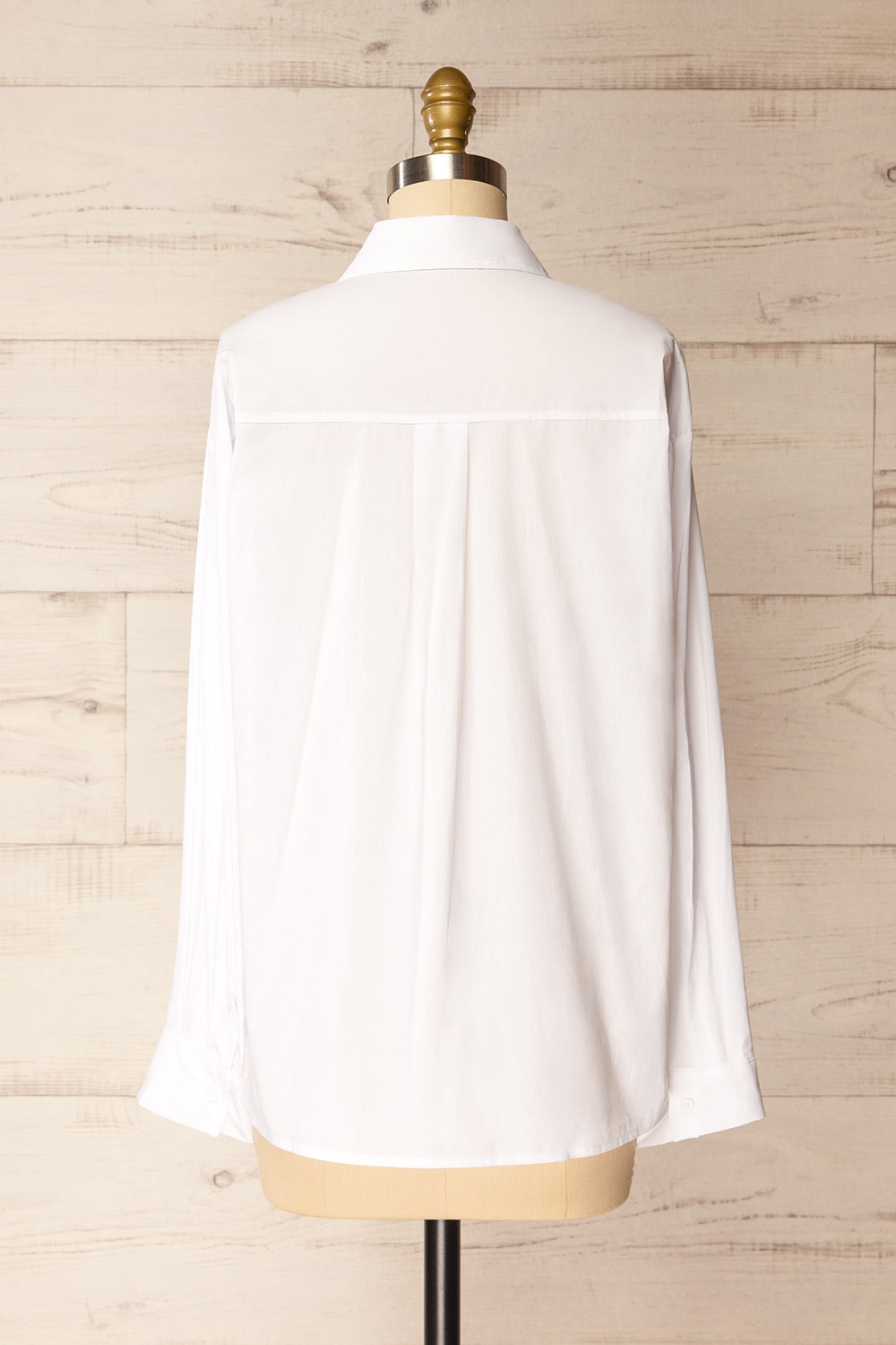 Machiko White Shirt | La petite garçonne back