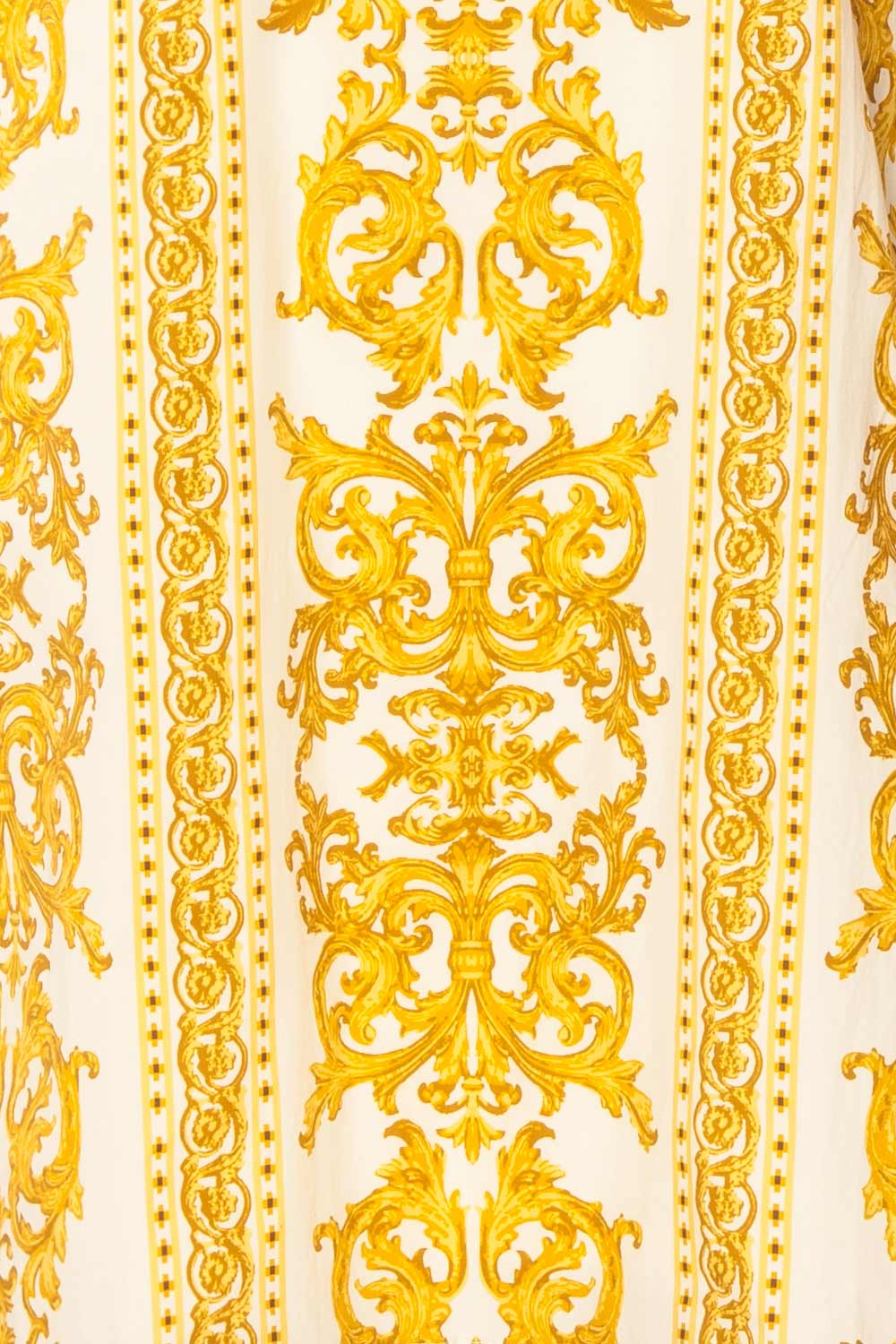 Madge Short Straight Dress with Baroque Print | Boutique 1861 fabric