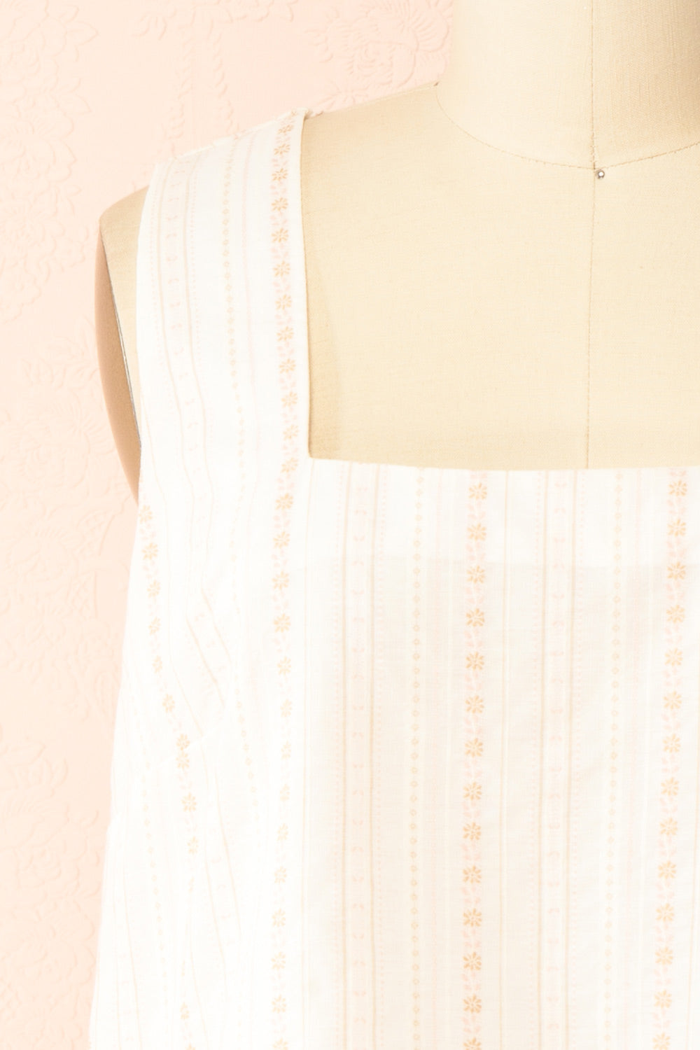 Madiha Cropped Patterned Top | Boutique 1861 front