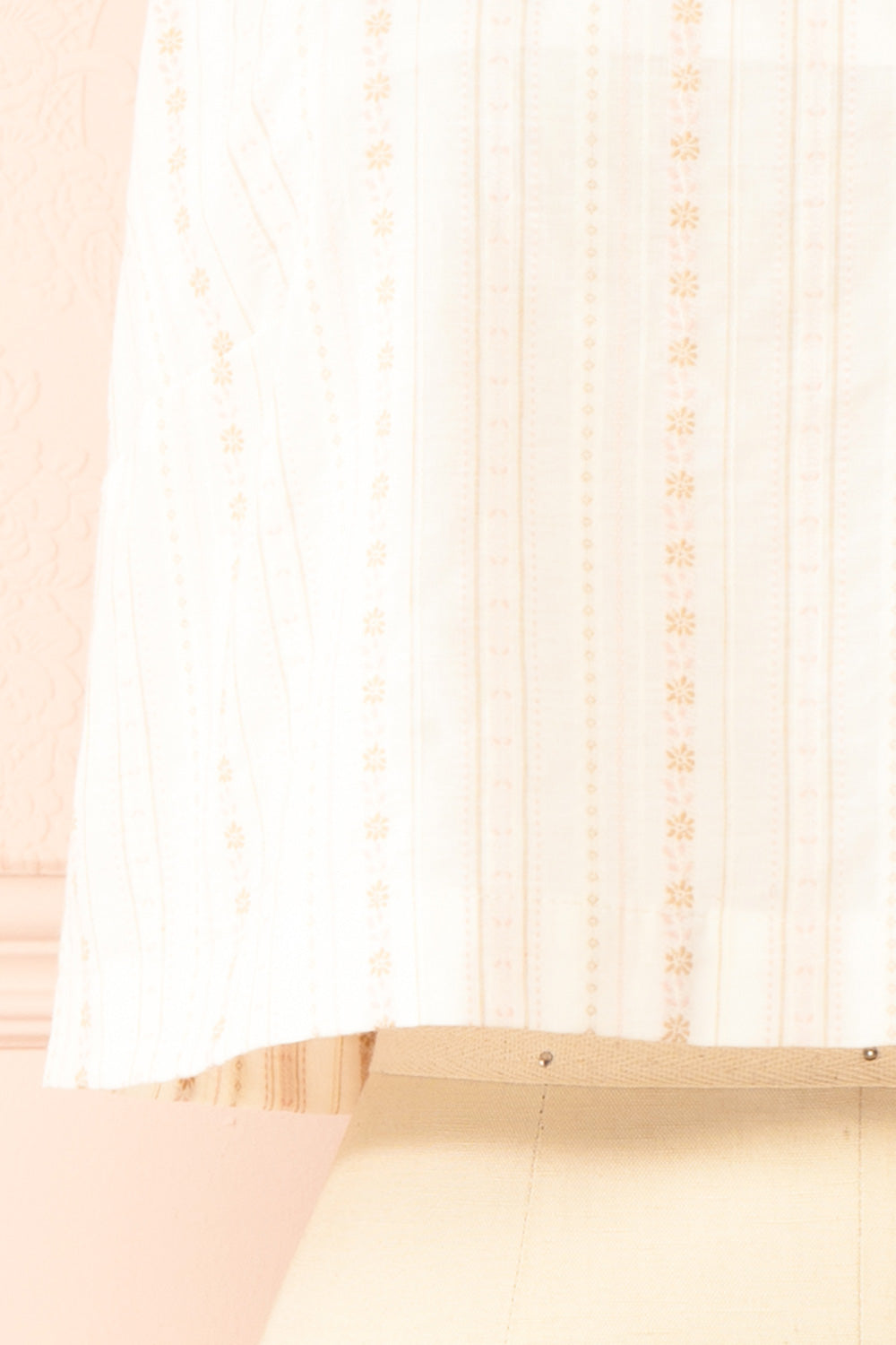 Madiha Cropped Patterned Top | Boutique 1861 bottom