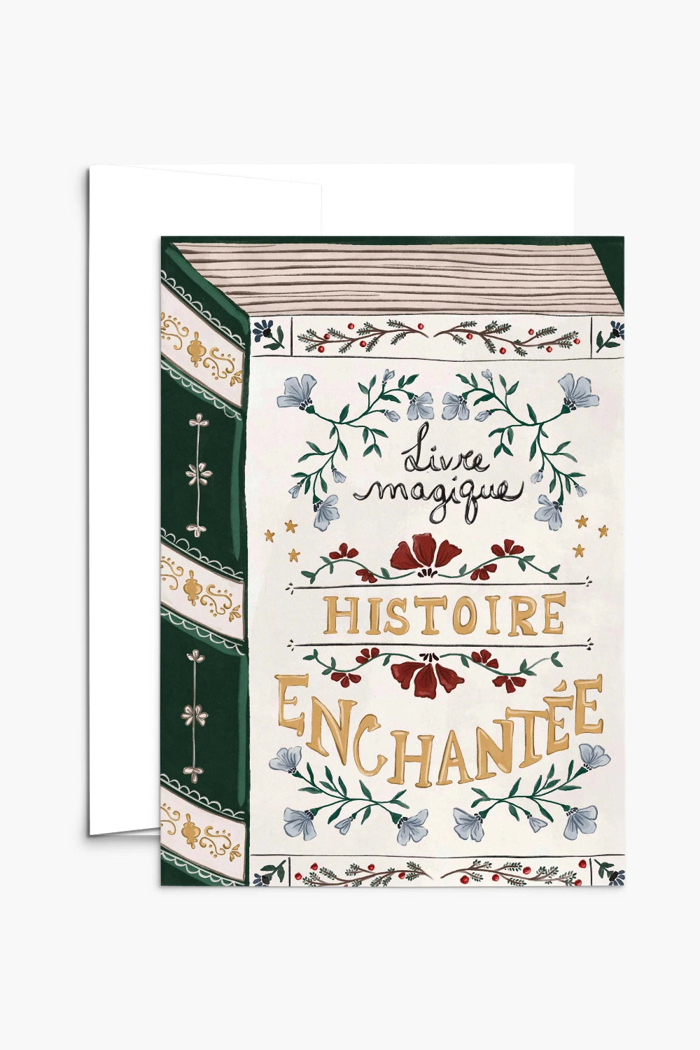 magic book christmas card from Mimi & August