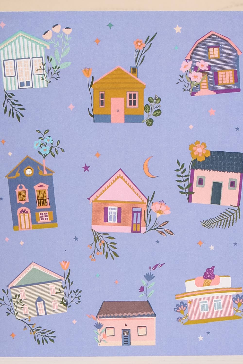 CARTE - MAISONS close-up