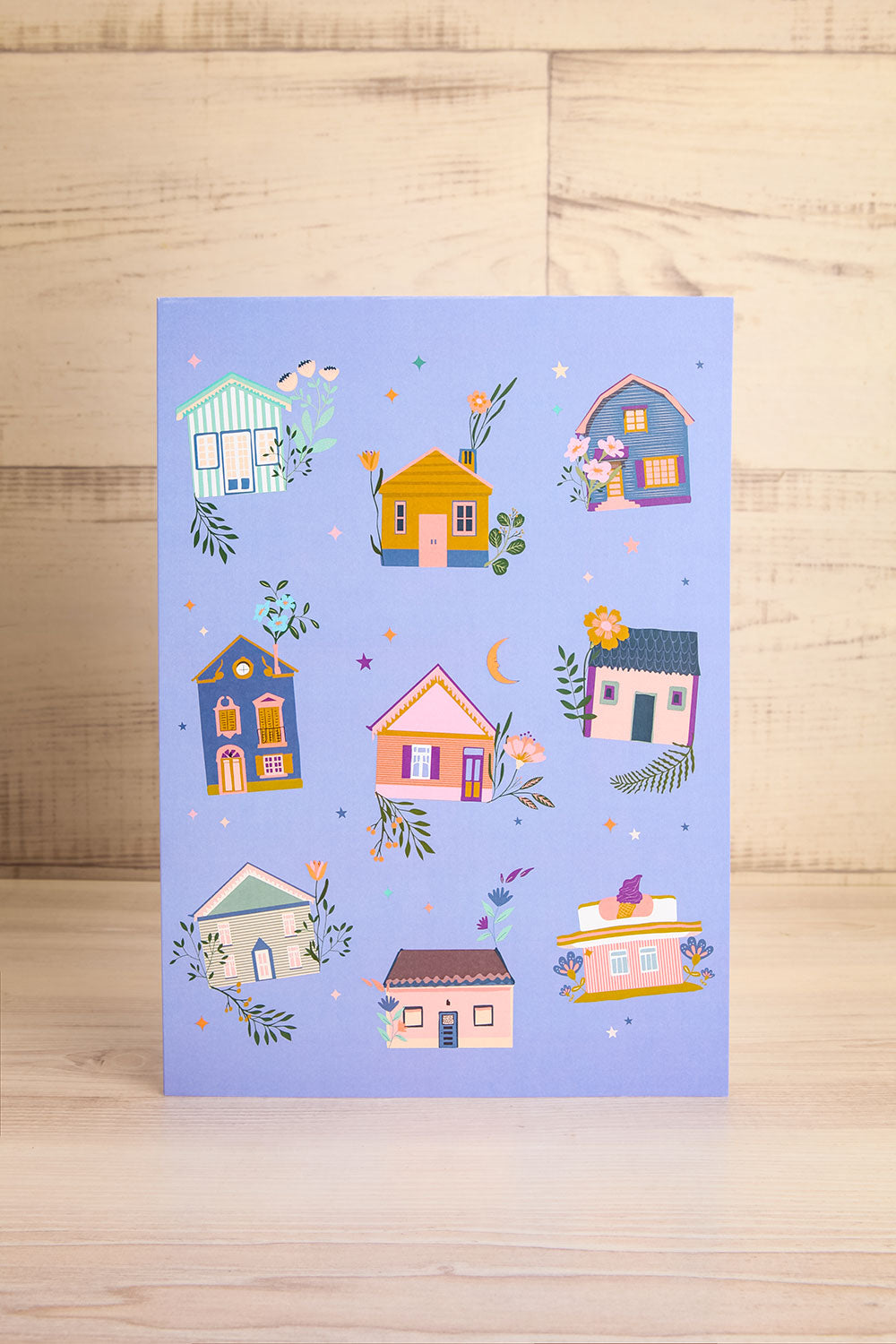 Houses Maxi Card | Maison garçonne front