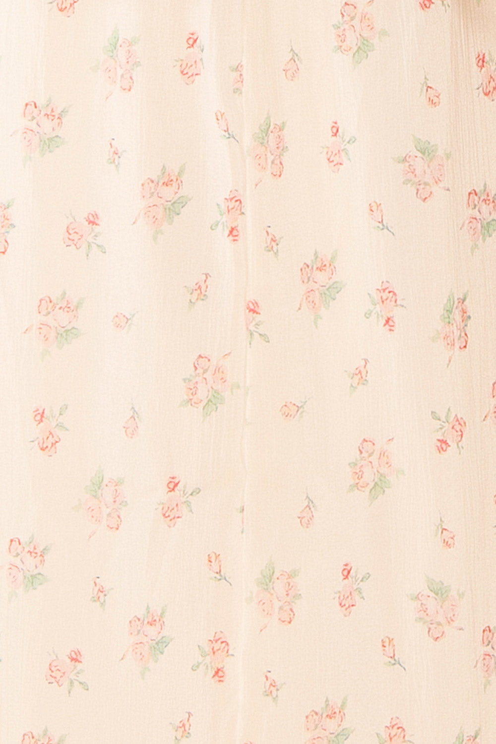 Mallory Long Floral Dress w/ Boning | Boutique 1861 fabric