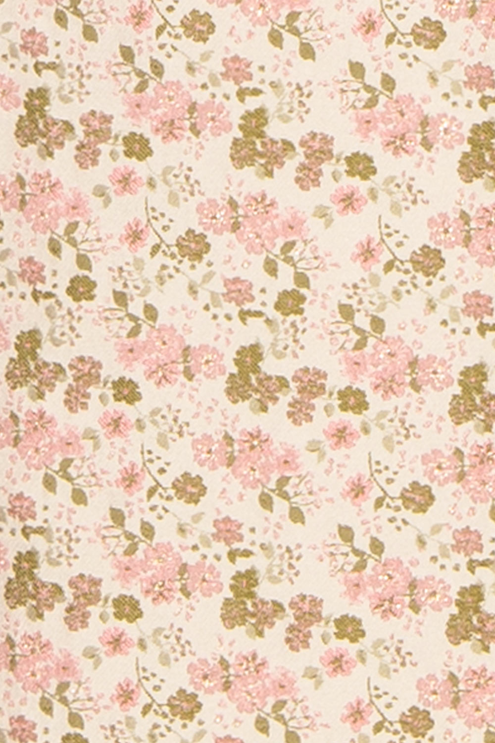 Maram Long Floral Dress with Bow | Boutique 1861 fabric