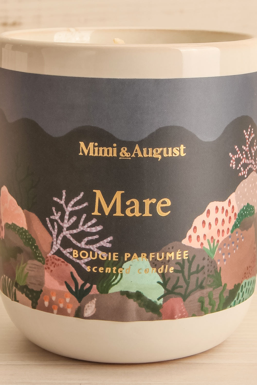 Mare Reusable Candle | Maison garçonne close-up