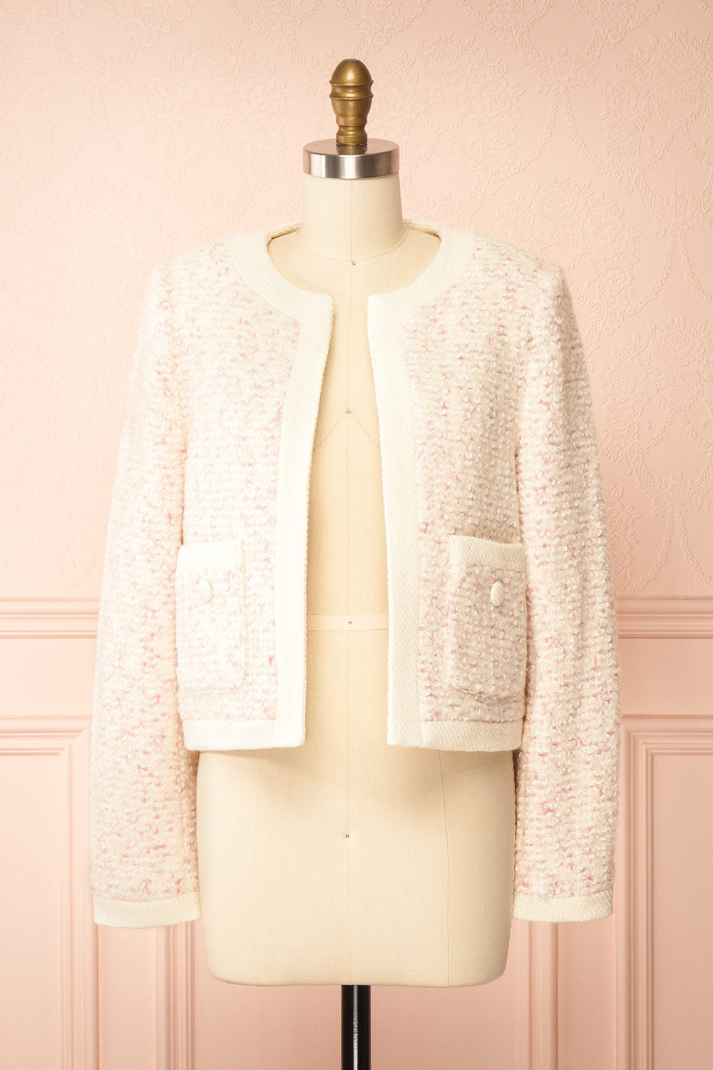 Marietou Knitted Preppy Jacket | Boutique 1861 front view