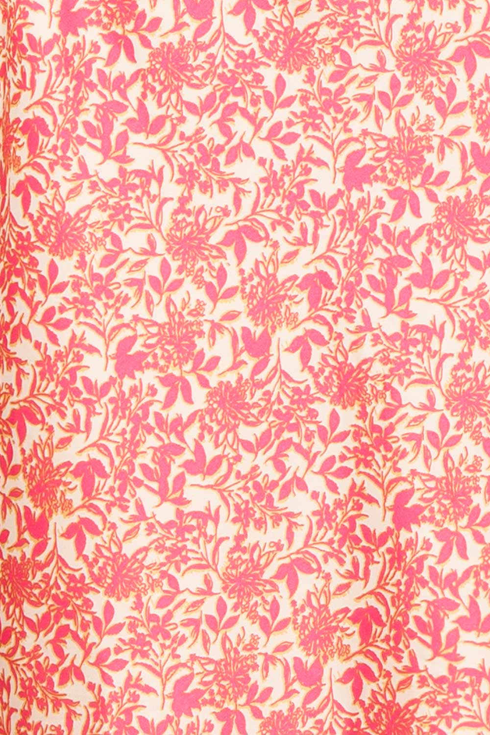Marion One-Shoulder Floral Satin Midi Dress | Boutique 1861 fabric 