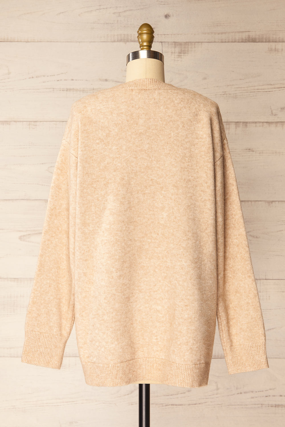 Matai Beige Oversized Loungewear Top | La petite garçonne