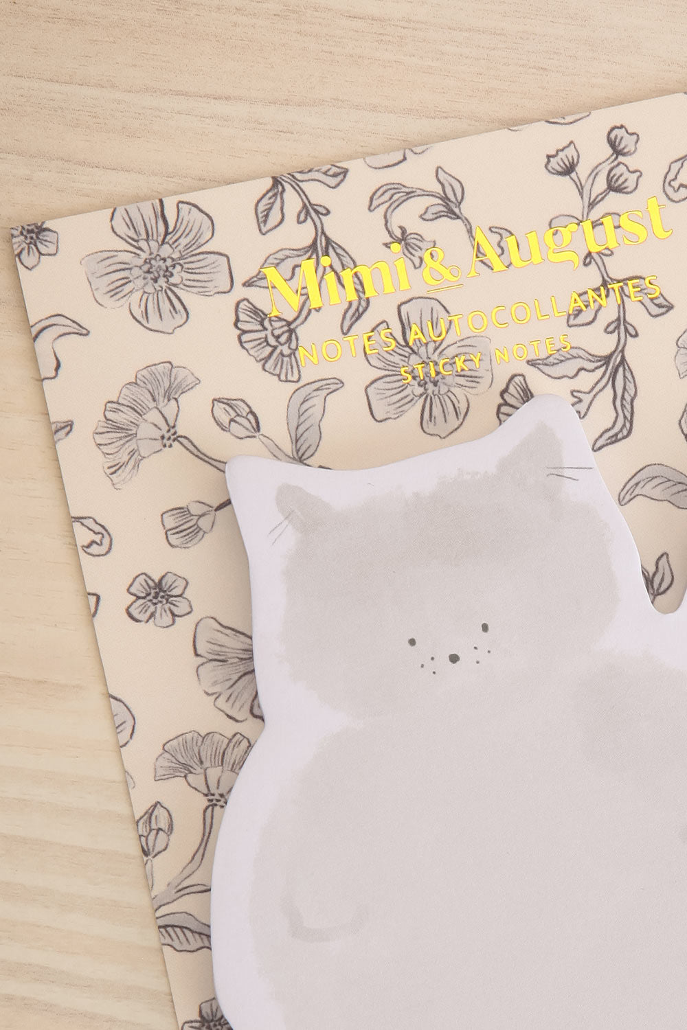 Meow Sticky Notes | Maison garçonne close-up