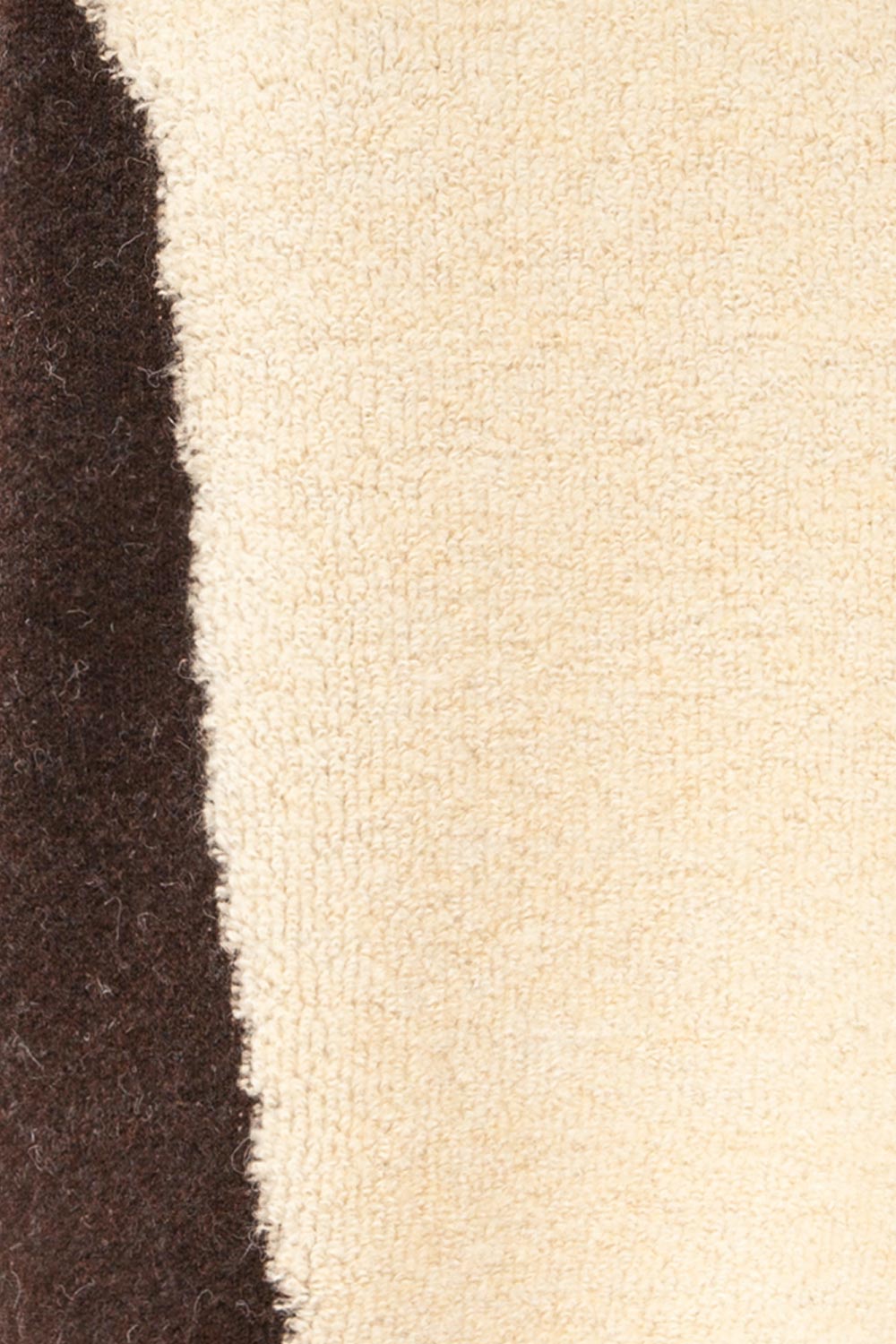 Merta Two-Toned Sherpa Sweater | La petite garçonne fabric