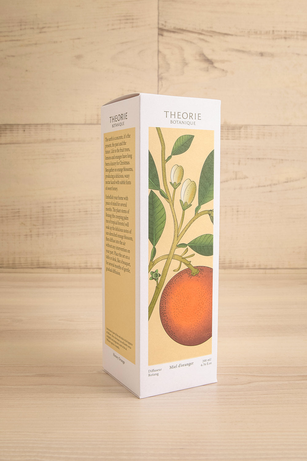 Honey Orange Reed Diffuser by Theorie Botanique | Maison garçonne box