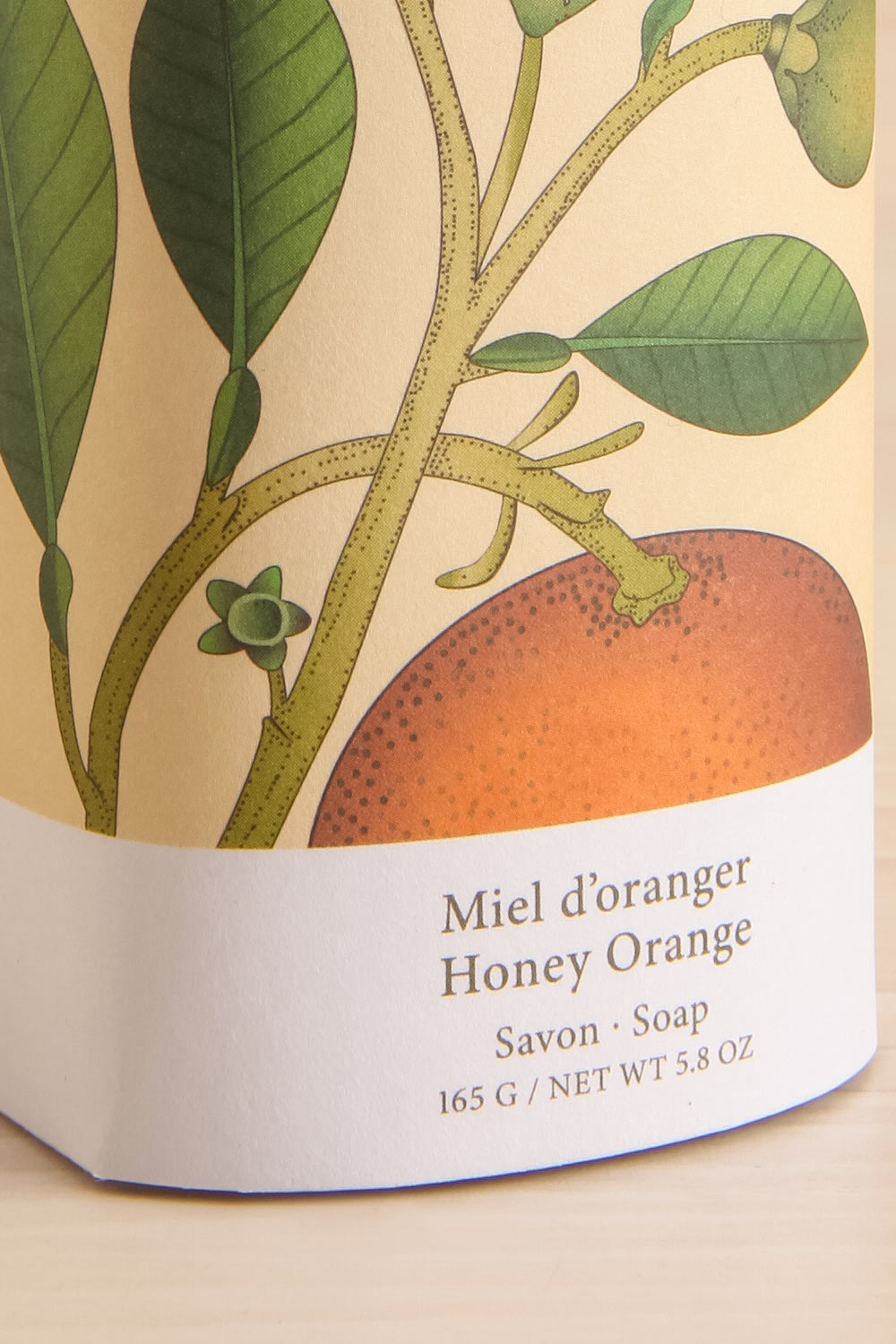 Honey Orange Soap by Theorie Botanique | Maison garçonne box close-up