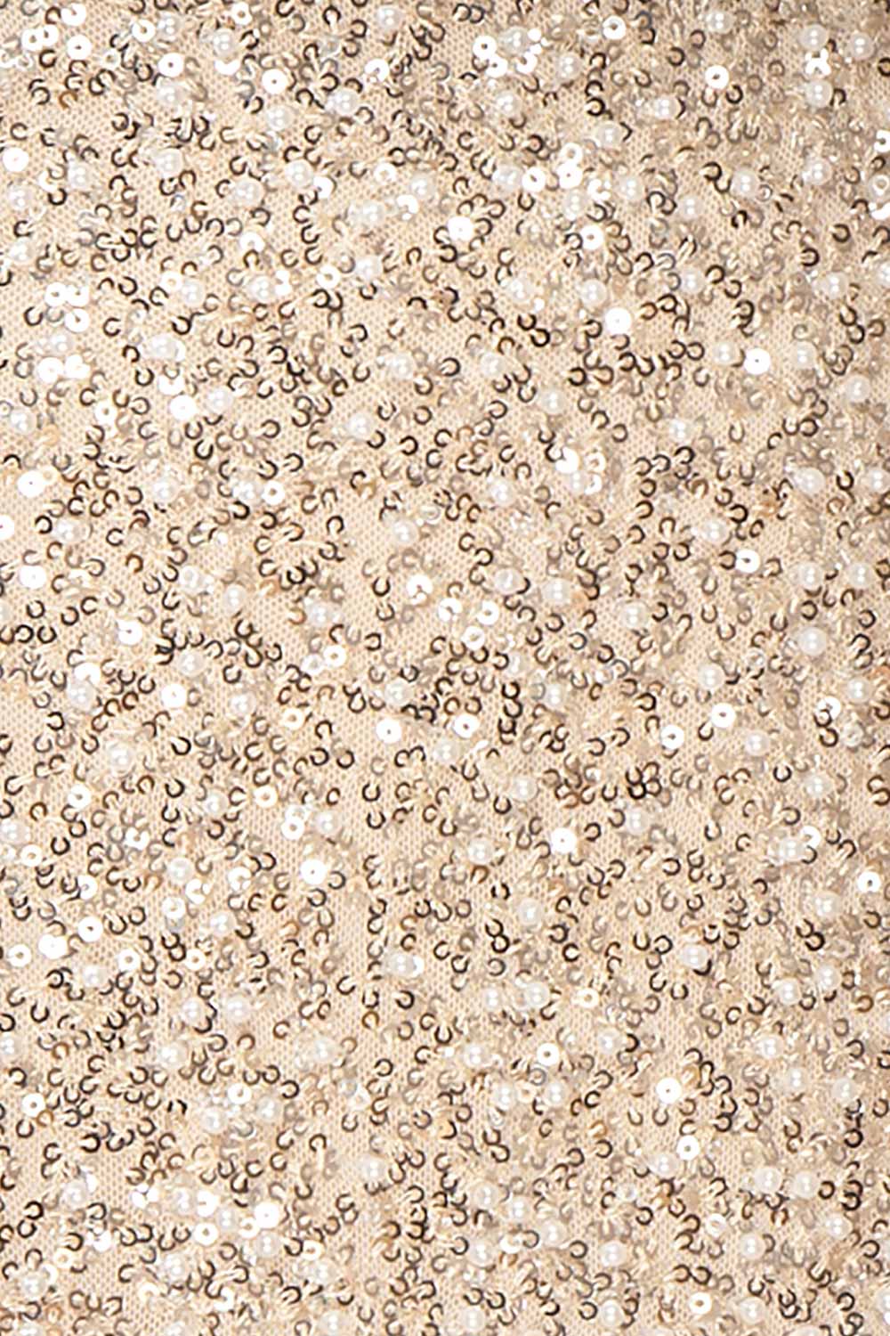 Millie Sequin & Pearl Midi Dress | Boutique 1861 fabric