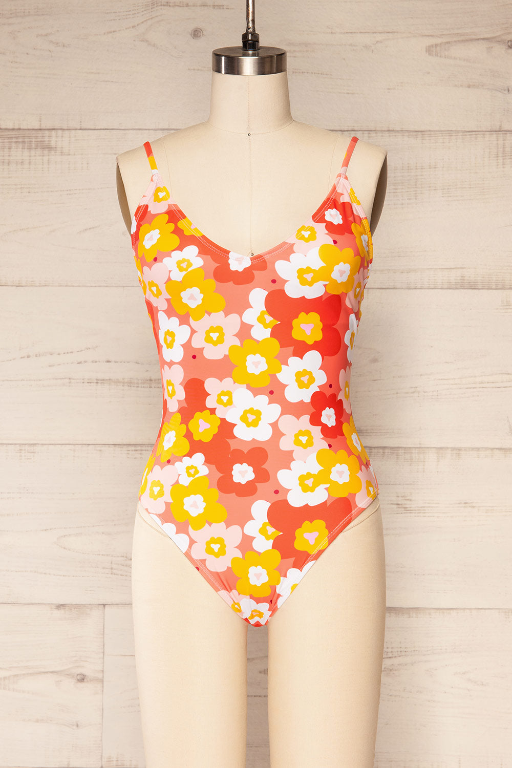 Mirjami Floral Pink | One-Piece Swimsuit