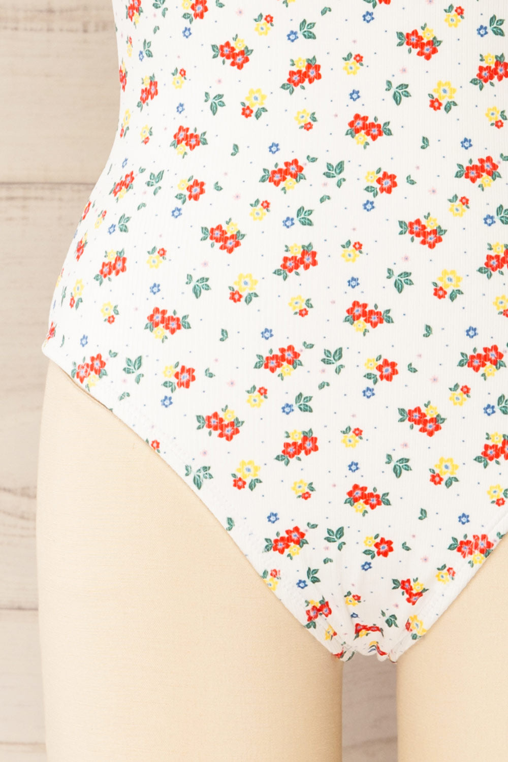 Mirjami Floral and Dots One-Piece Swimsuit | La petite garçonne bottom