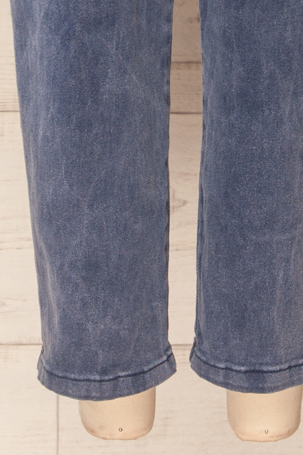 Missenden Blue Grey Denim Overalls | La petite garçonne bottom