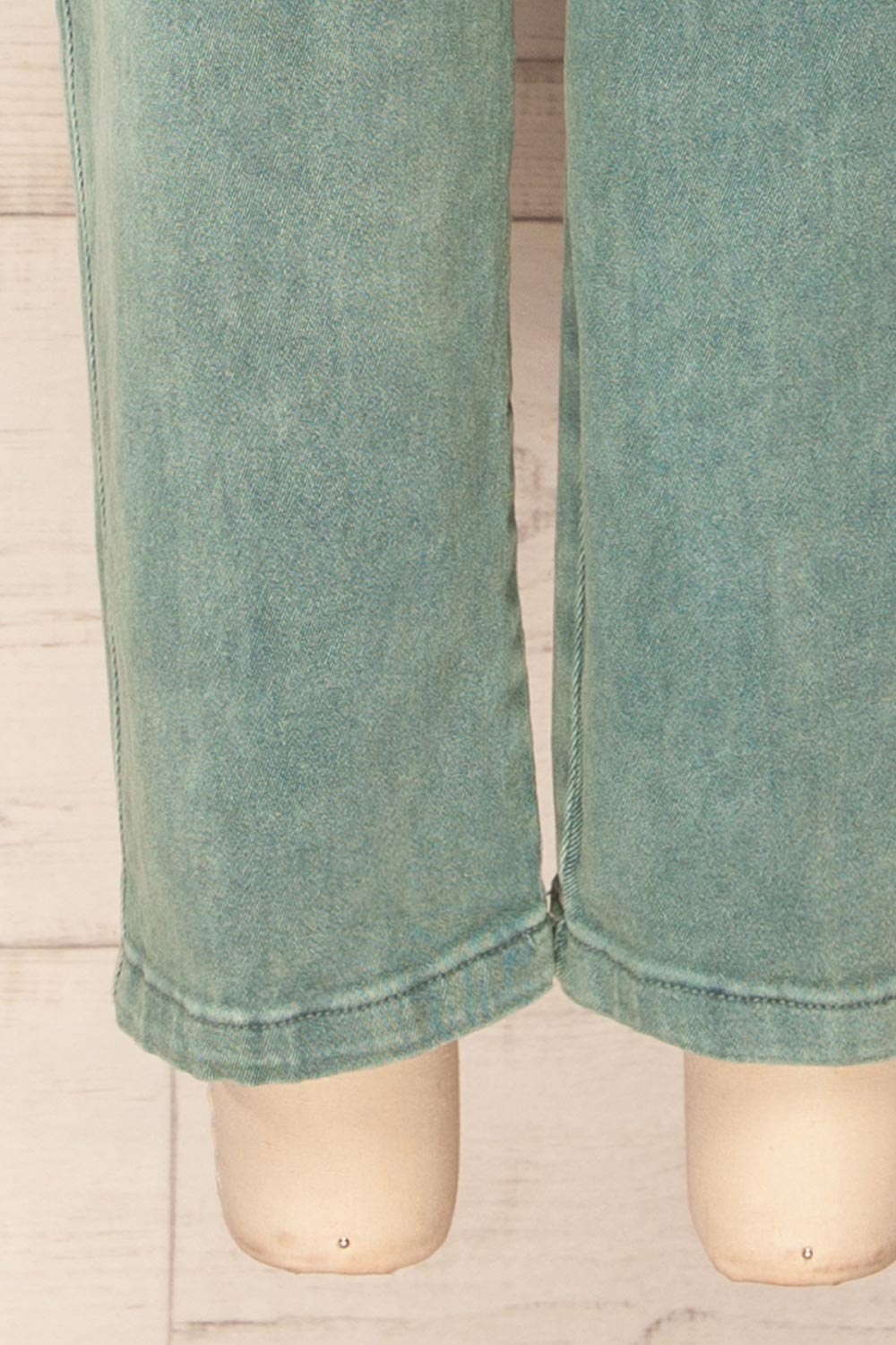 Missenden Sage Denim Overalls | La petite garçonne bottom