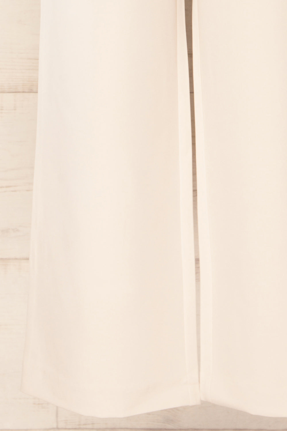 Monpazier Beige High-Waisted Wide Leg Pants | La petite garçonne bottom