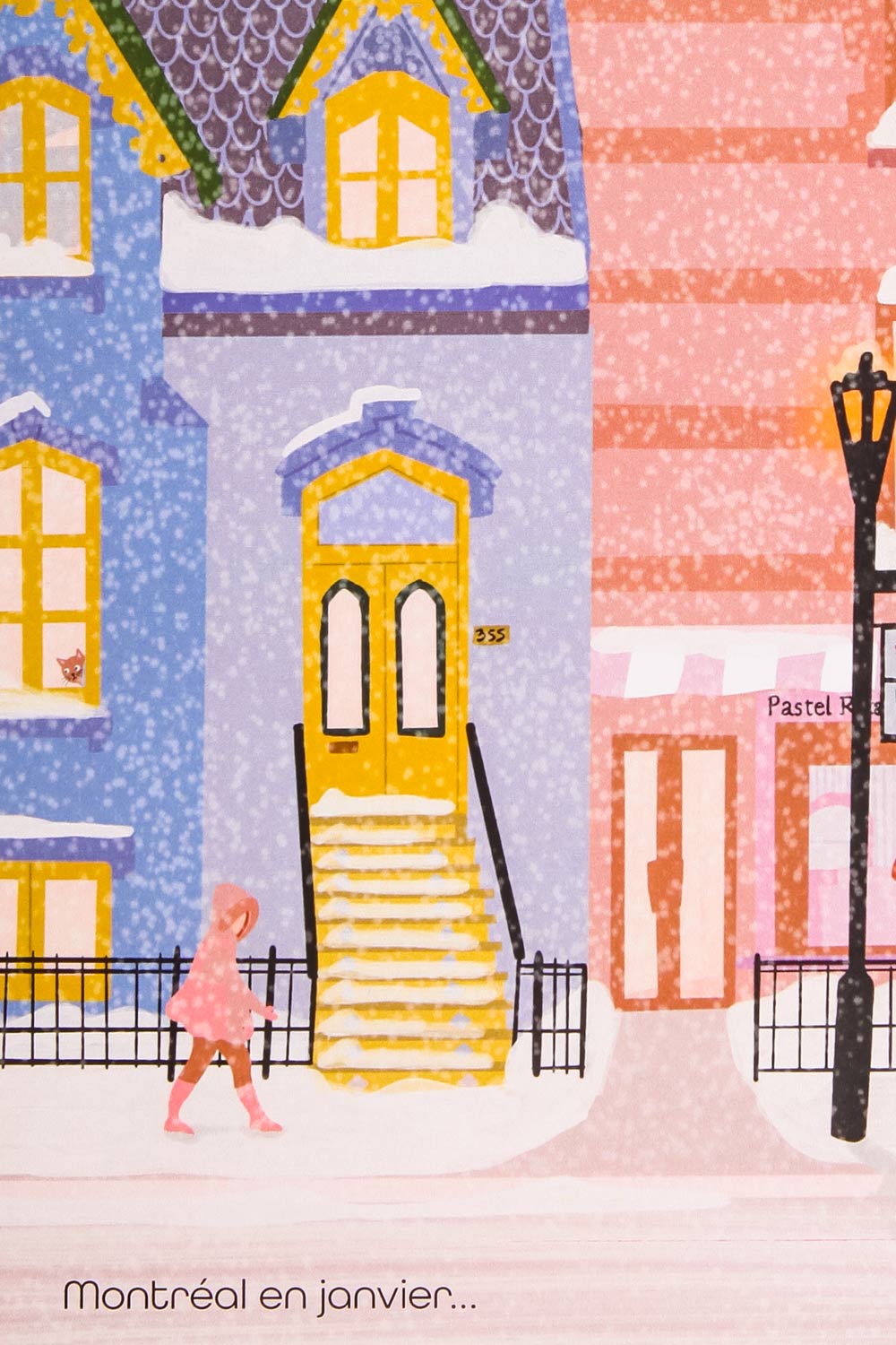 Montreal in January Art Print - 2 Options | Maison garçonne details