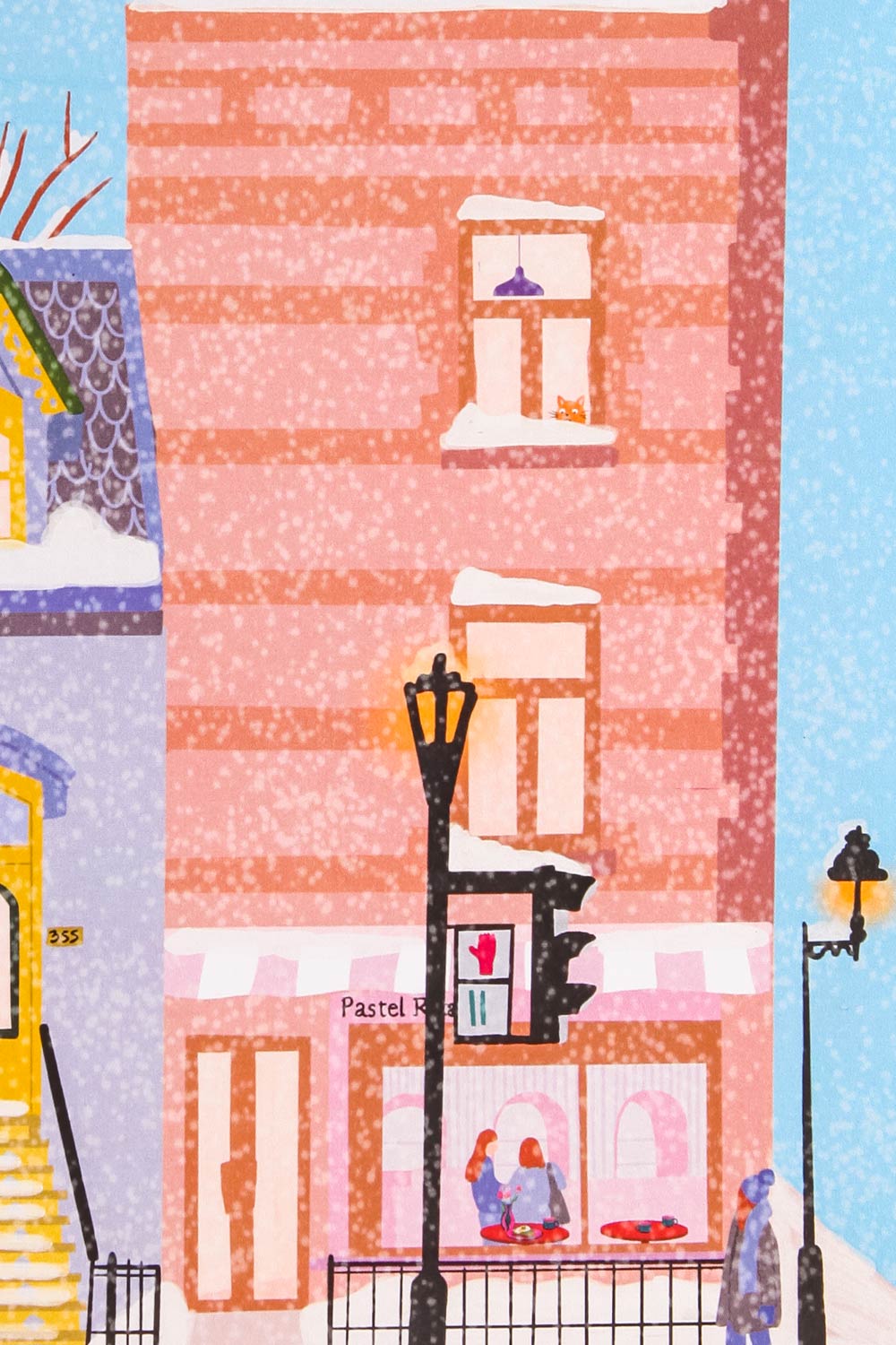 Montreal in January Art Print - 2 Options | Maison garçonne close-up