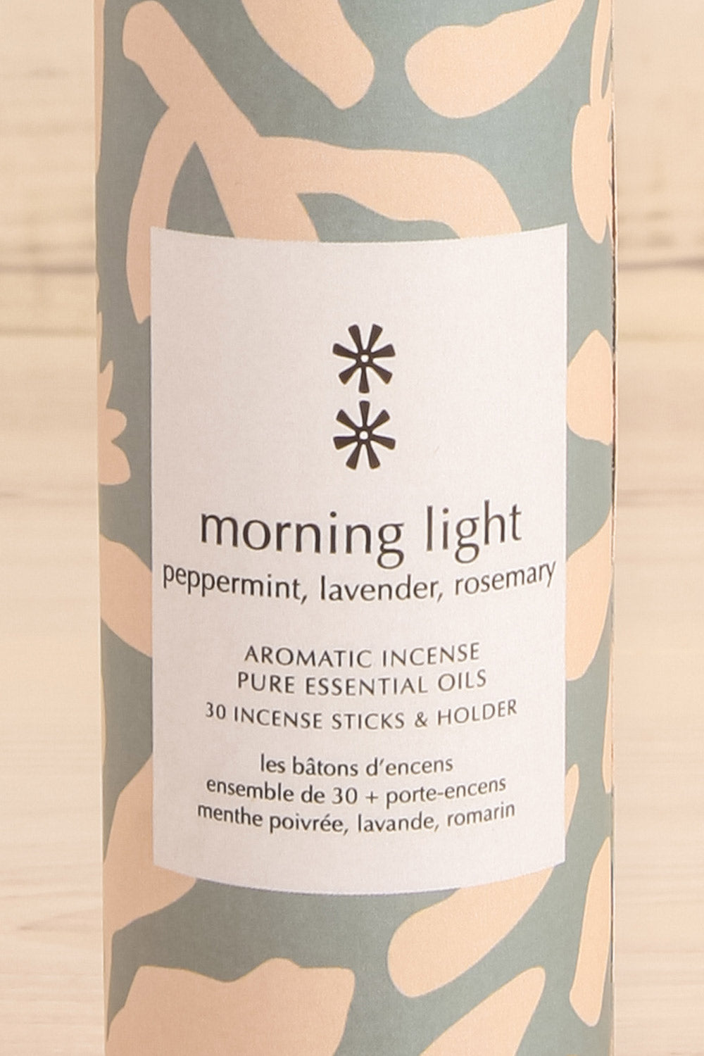 Morning Light Incense Sticks | Maison garçonne box close-up