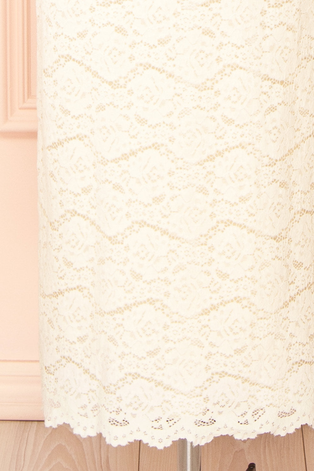 Moruya Ivory Lace Midi Skirt | Boudoir 1861 bottom