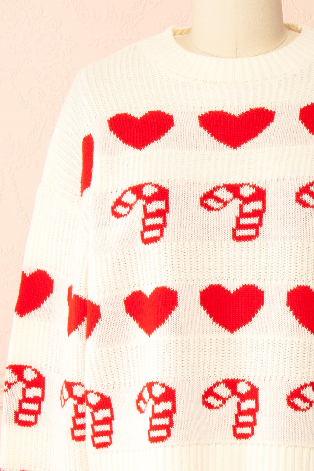 Morwell Ivory Christmas Sweater | Boutique 1861 front