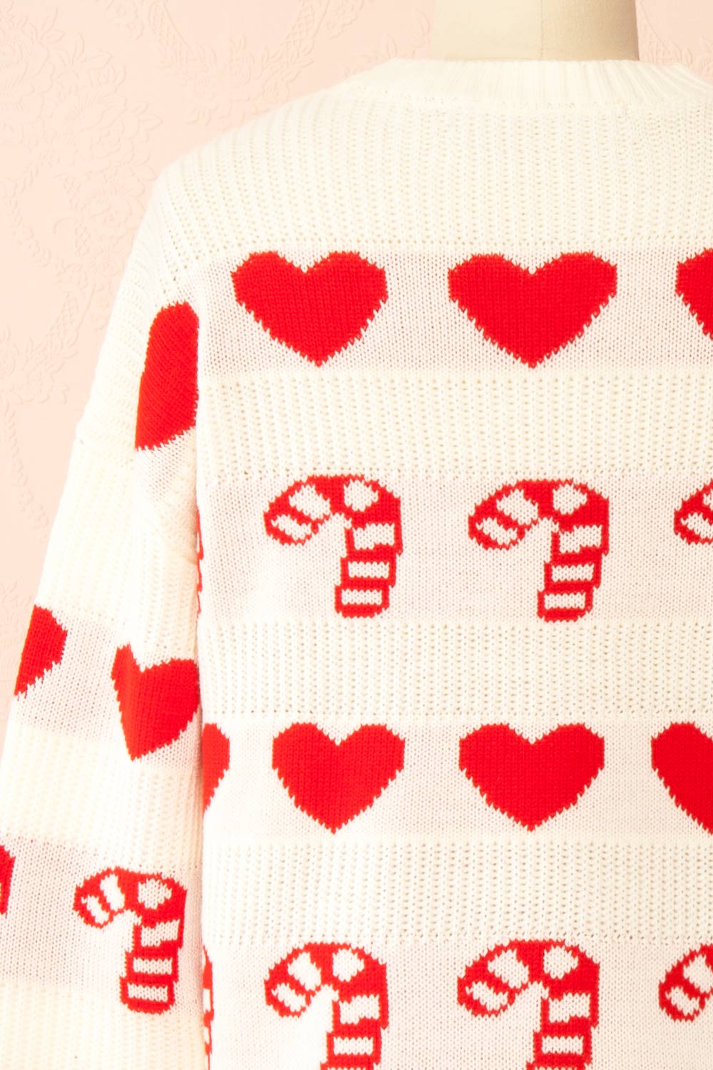 Morwell Ivory Christmas Sweater | Boutique 1861 back