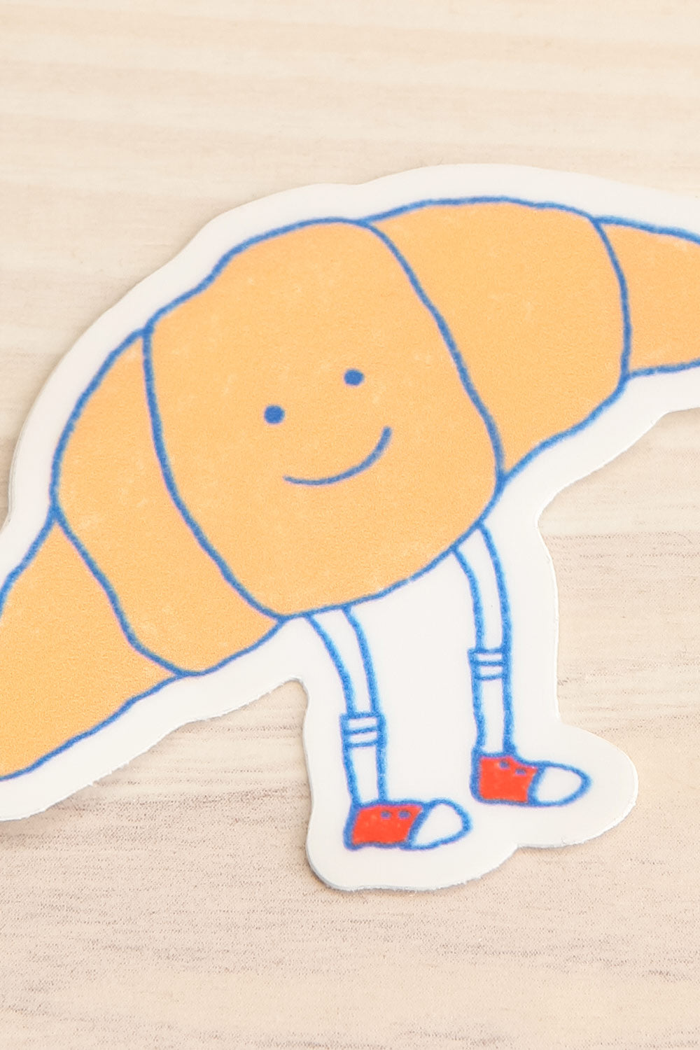 Mr. Croissant Sticker | Maison garçonne close-up