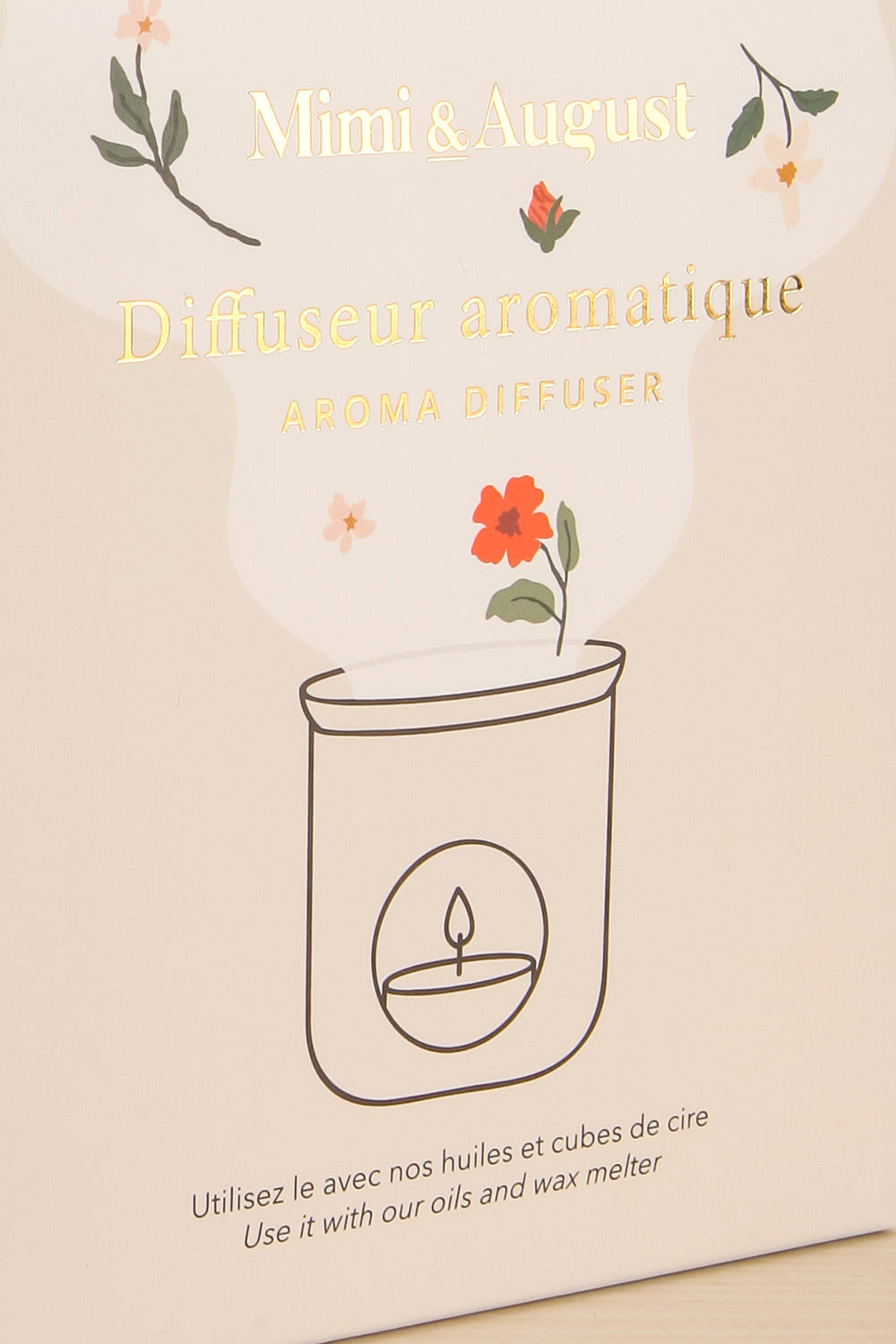 Mugling Aroma Ceramic Diffuser with Tealight | Maison garçonne box close-up