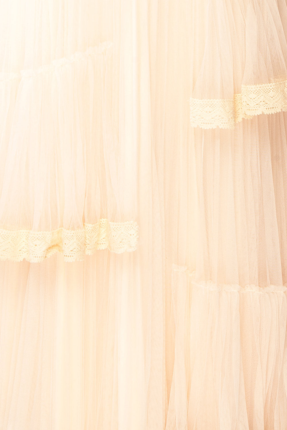 Nadege Pink Maxi Skirt with Lace Trim Detail | Boutique 1861 fabric