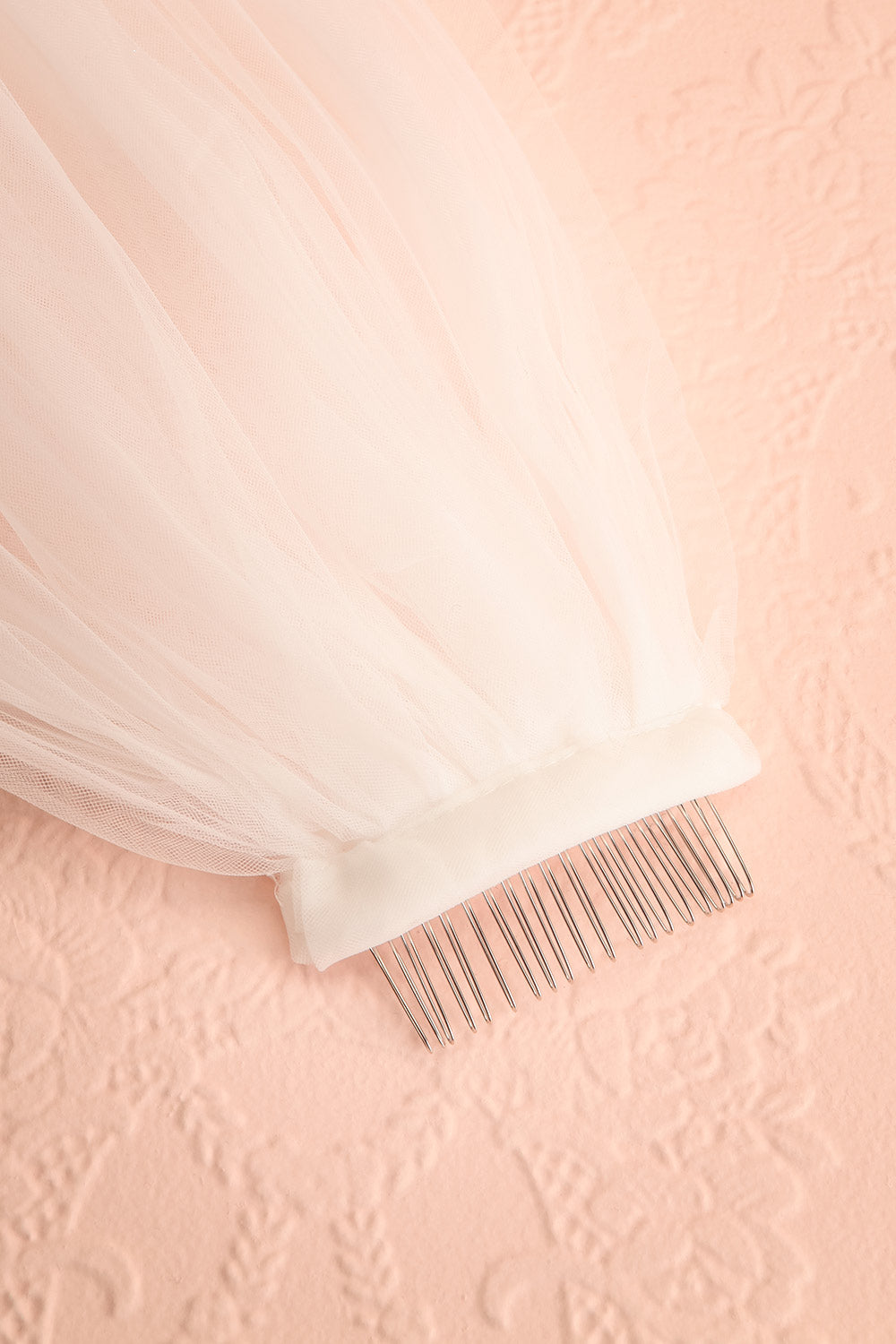 Naima Ivory Layered Bridal Veil | Boudoir 1861 flat