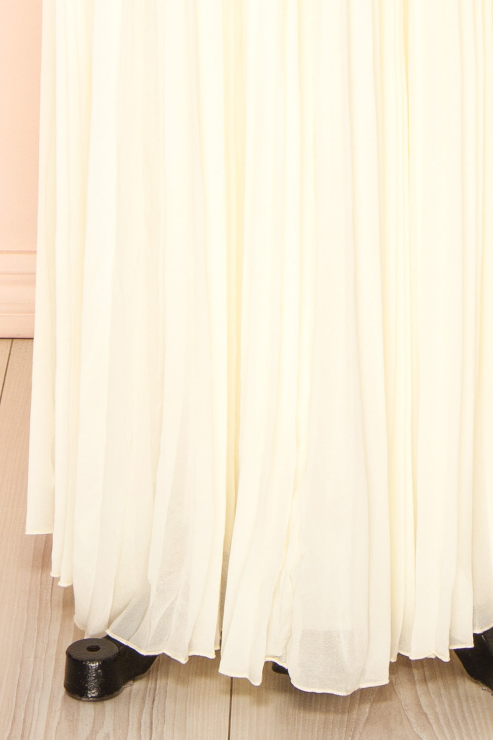 Nasrina Long Dress with Pleated Skirt | Boutique 1861 bottom