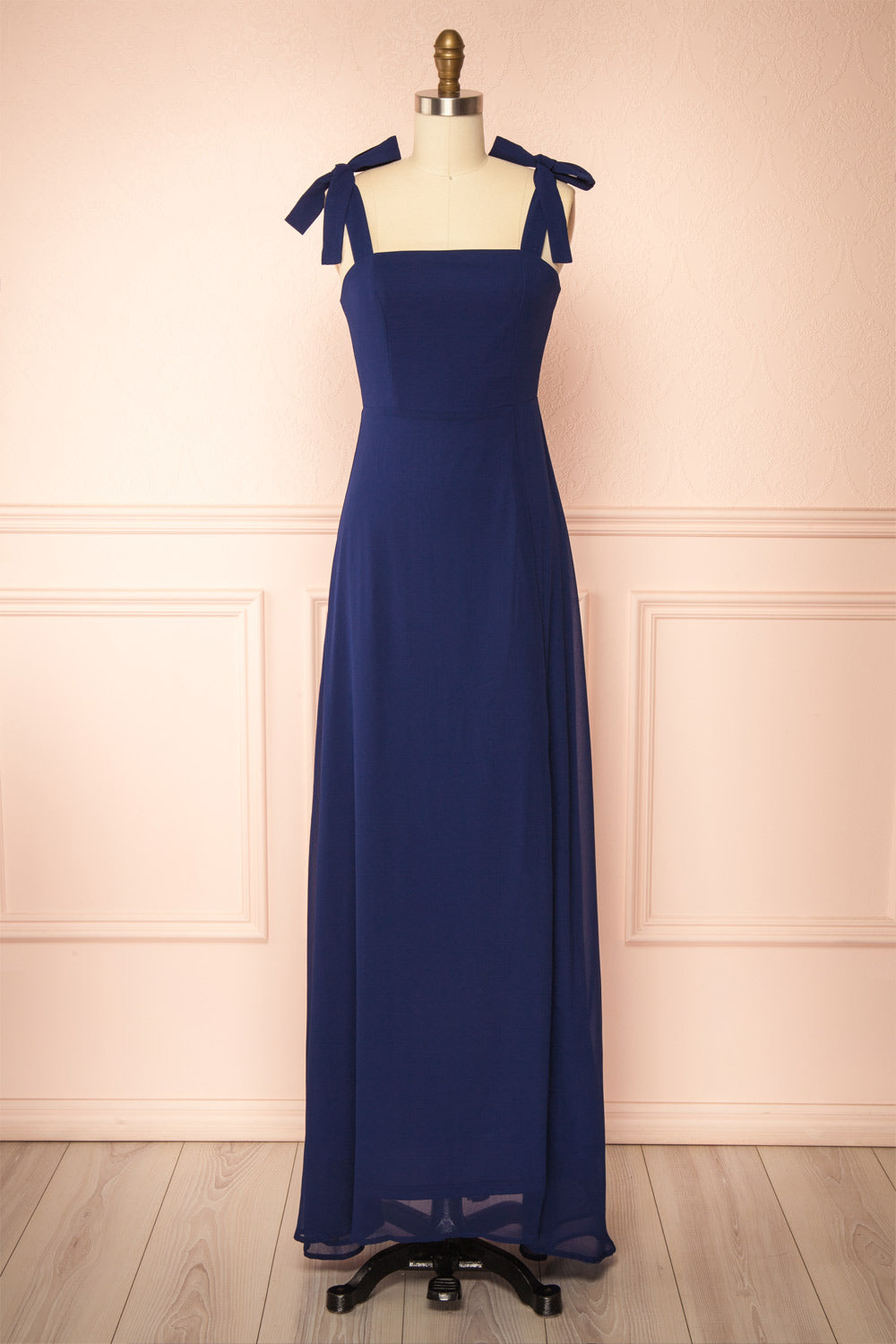 Neytiri Navy Exclusive 1861 A-Line Dress | Boutique 1861 front