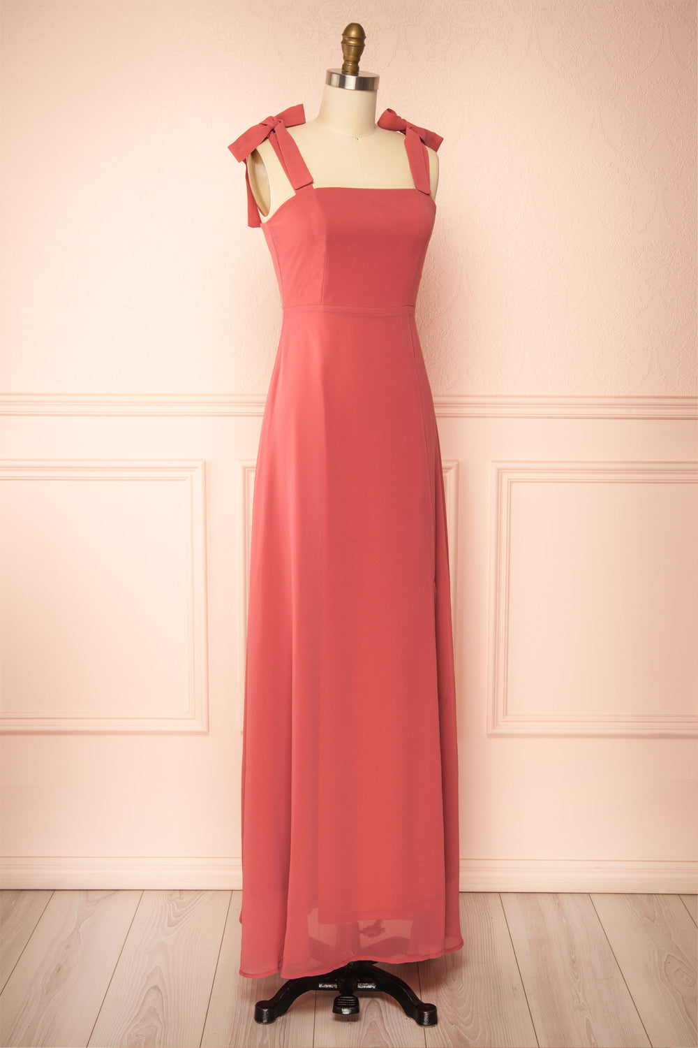 Neytiri Pink Exclusive 1861 A-Line Dress | Boutique 1861 side