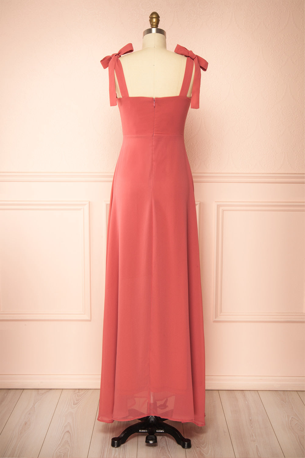 Neytiri Pink Exclusive 1861 A-Line Dress | Boutique 1861 back