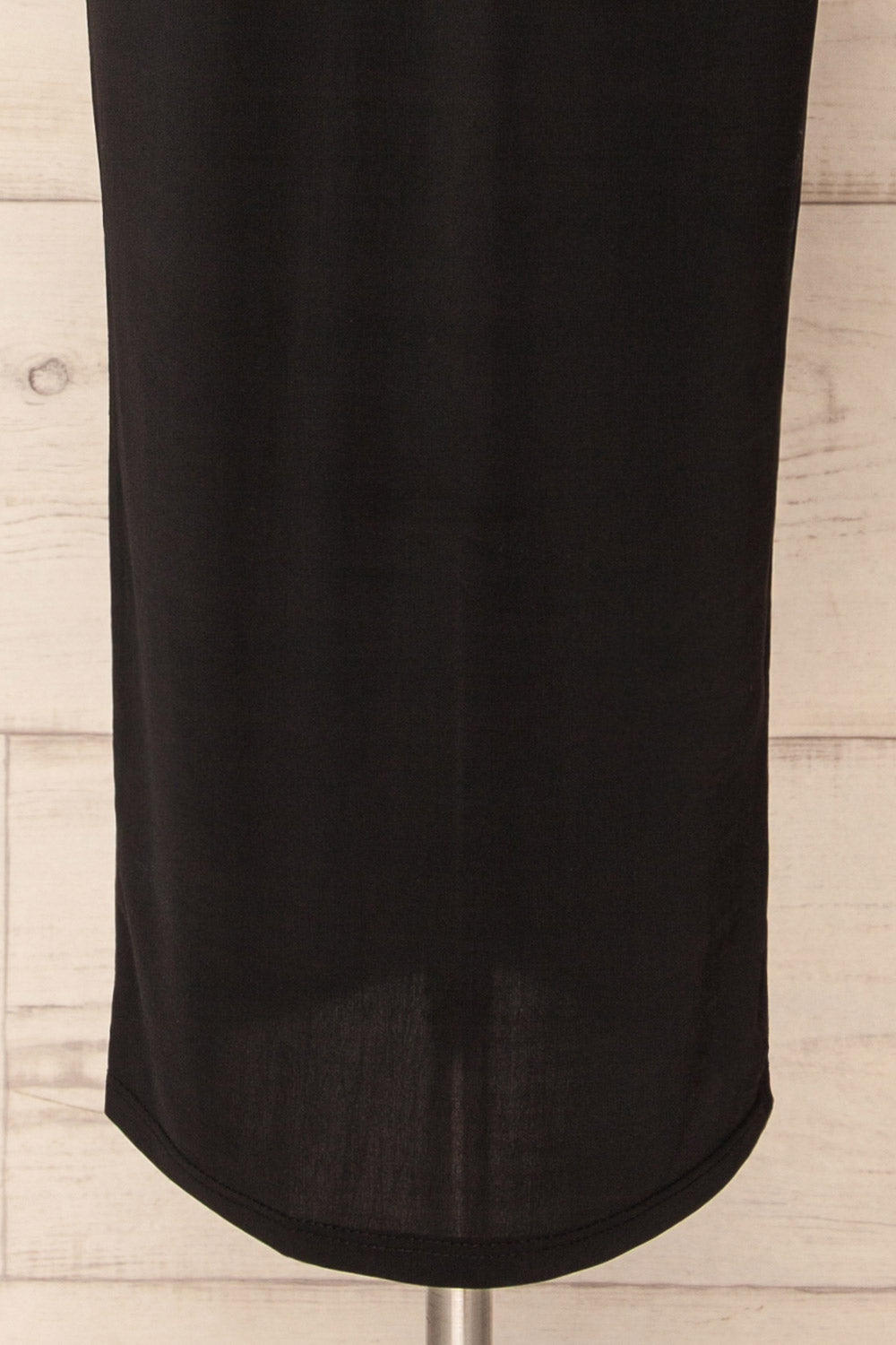 Norfolk Long Black Fitted Skirt | La petite garçonne bottom