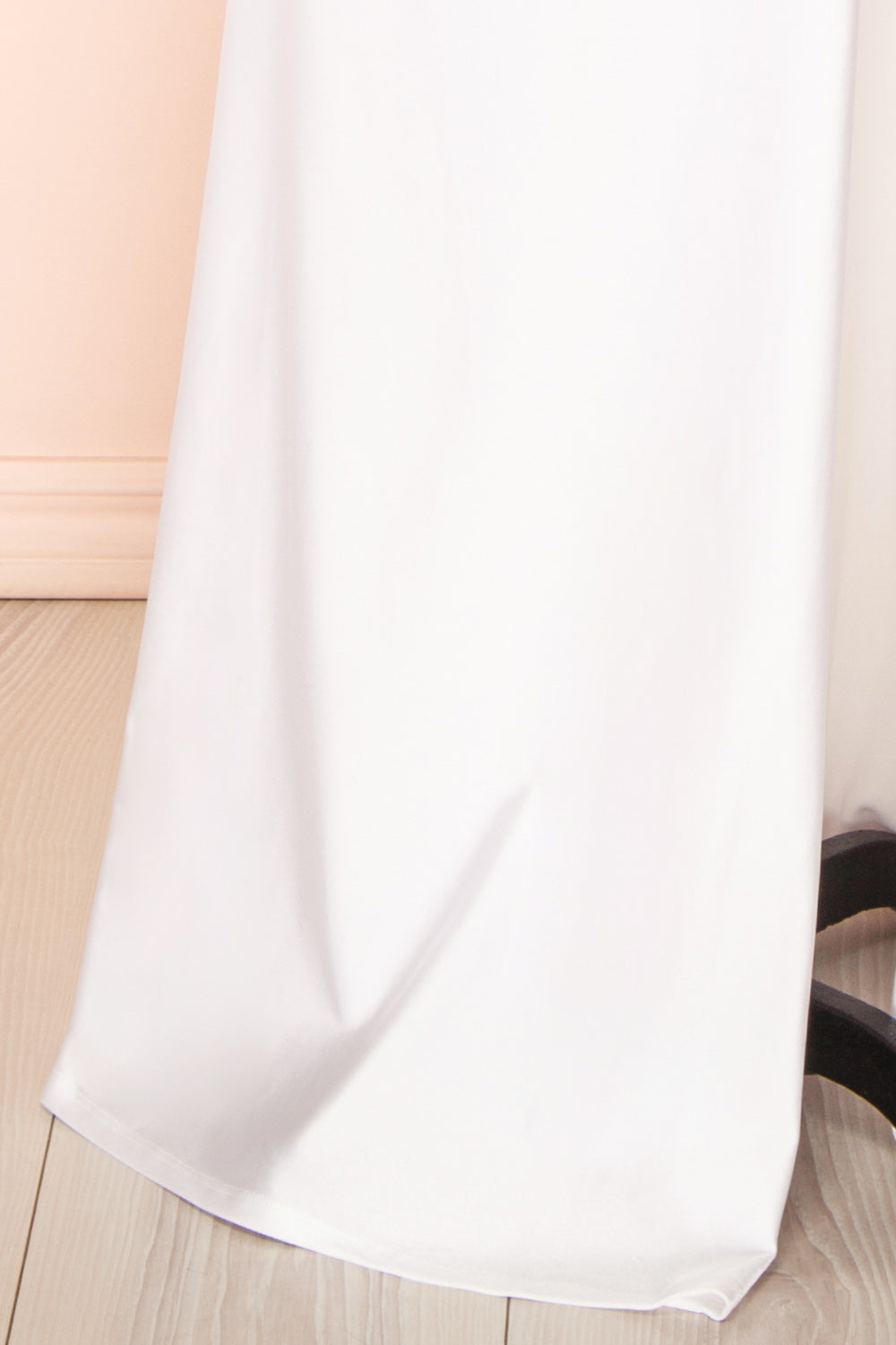 Nyra White Bridal Mermaid Dress w/ Wrapped Bodice | Boudoir 1861 bottom